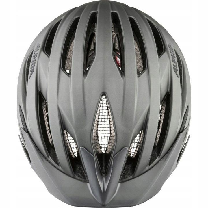 Kask Rowerowy Alpina Parana Dark Silver Matt 58-63 Cm