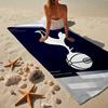 Toalla de Playa de Microfibra del Tottenham Hotspur Football Club, Ligera y de Secado Rápido, para Viajes de Verano, Esencial para la Playa, Piscina