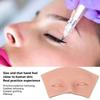 Soft 3D Lashes Extension Skin Reusable Grafted Lash Mannequin Model  Face Makeup Tools