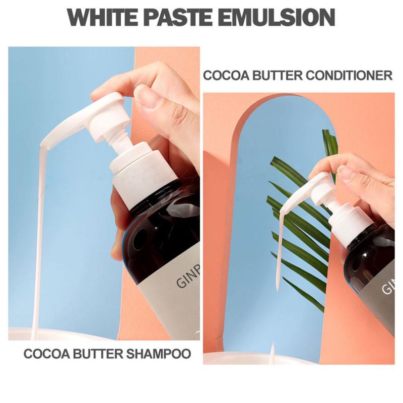 Sada péče o vlasy s kokosovým olejem: Sada šamponu a kondicionéru pro výsledky bez lupů