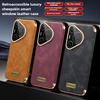 Intelligente Fenster-Hülle ohne Klappdeckel, Leder-Handyhülle zum Annehmen für Huawei Pura 70 Pro Plus Pura80 Ultra Mate 70 Pro + 60 Magnetische Hülle