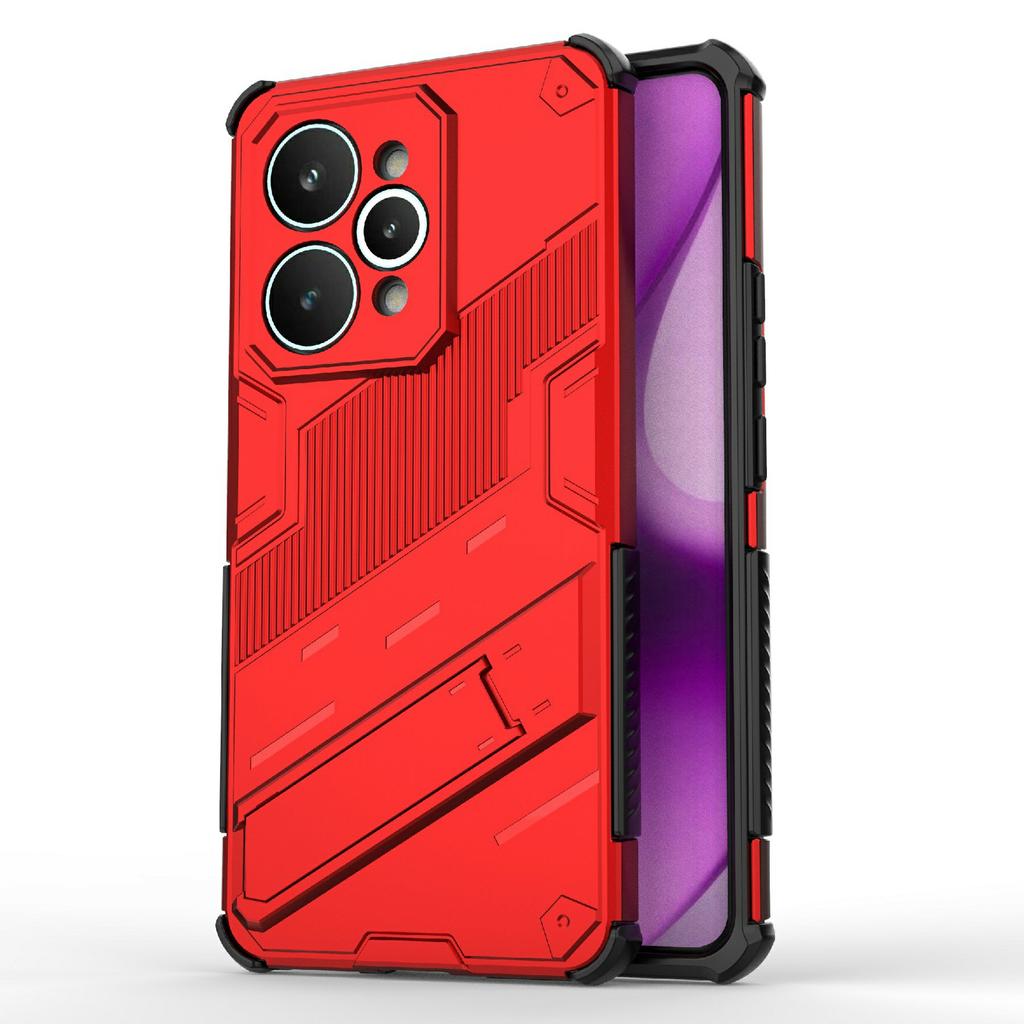 For Realme 15 Pro 5G Case PC + TPU Shockproof Phone Cover with Kickstand