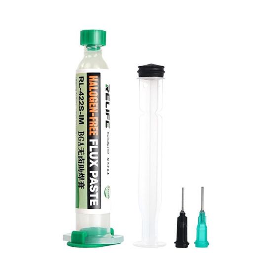 1 Juego de pasta de soldadura sin plomo, baja temperatura, 2 agujas, PCB BGA CPU, pasta de soldadura LED, herramientas de retrabajo, accesorios industriales