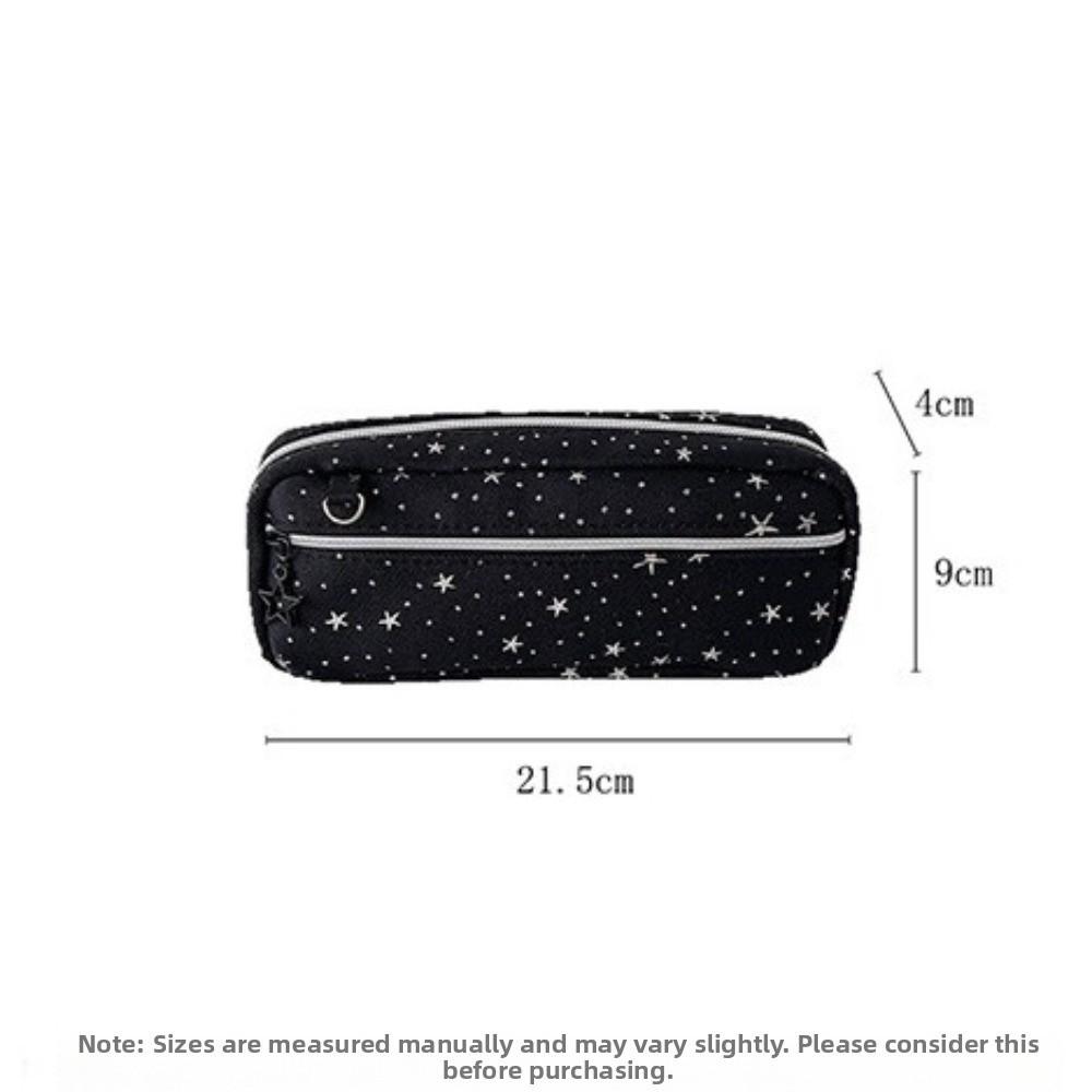 Large Capacity Pen Bag Multi-compartment Stationery Storage Bag