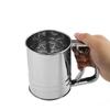 Stainless Steel Manual Flour Sifter Sieve Flour Strainer Kitchen Cooking Baking Tool