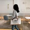 Woman Tote Bag Fashion Letter Big Capacity Canvas Bag Casual Shoulder Messenger Bags