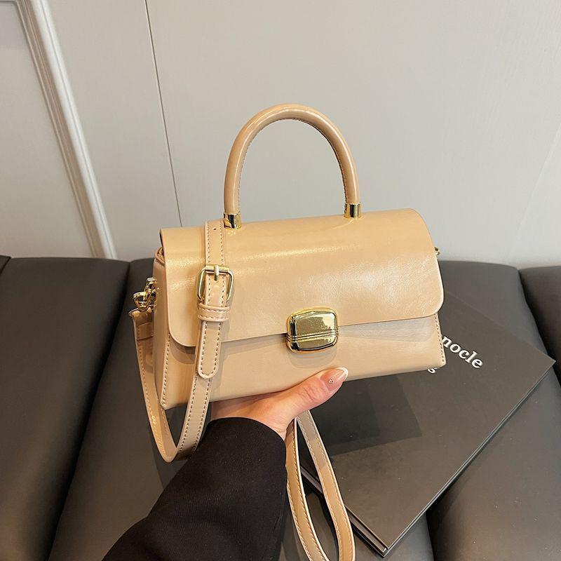 High-End 2025 Retro Handbag: Versatile Small Square Shoulder & Crossbody Bag