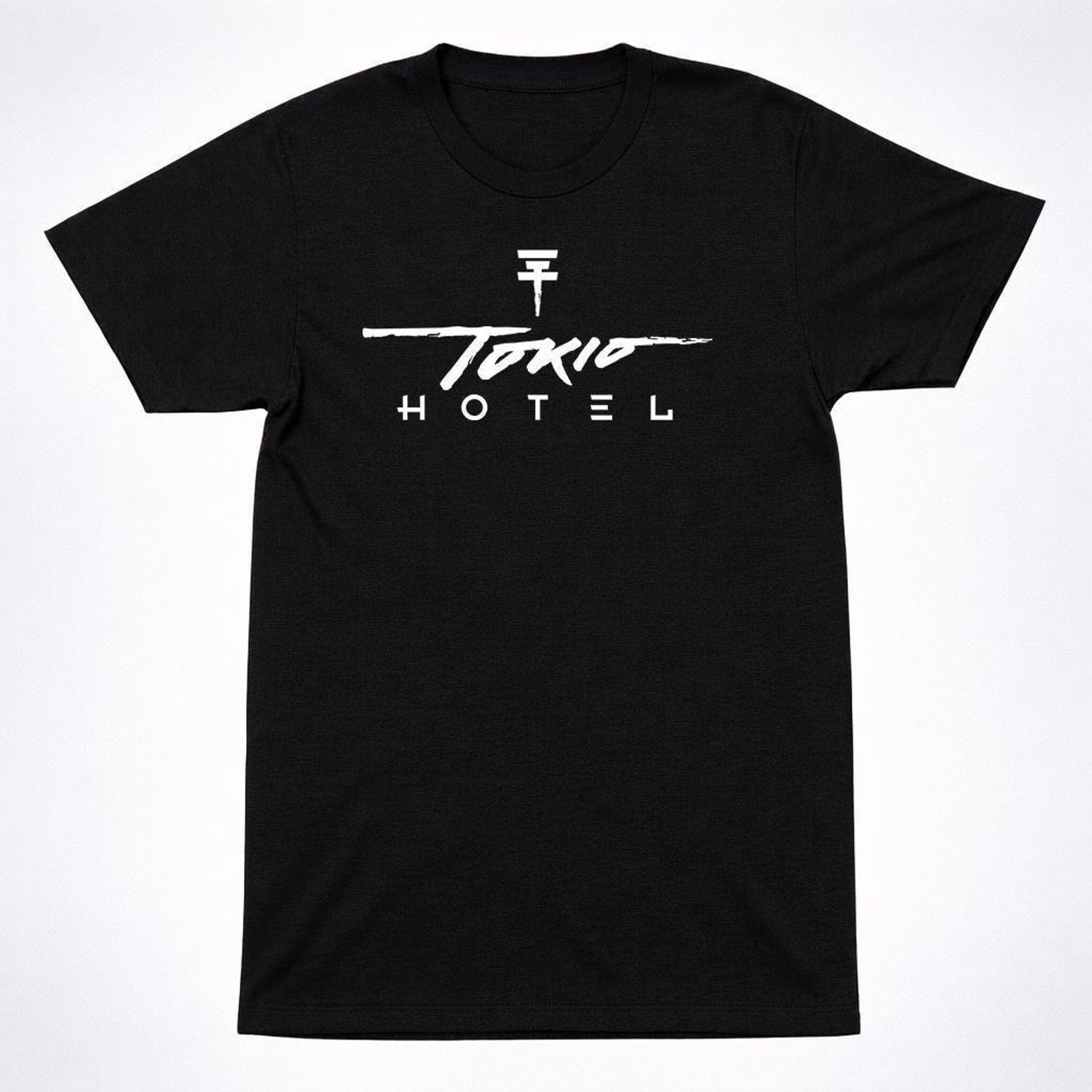 Tokio Hotel Shirt: Emo Alternative Rock - Minimal Graphic Logo S