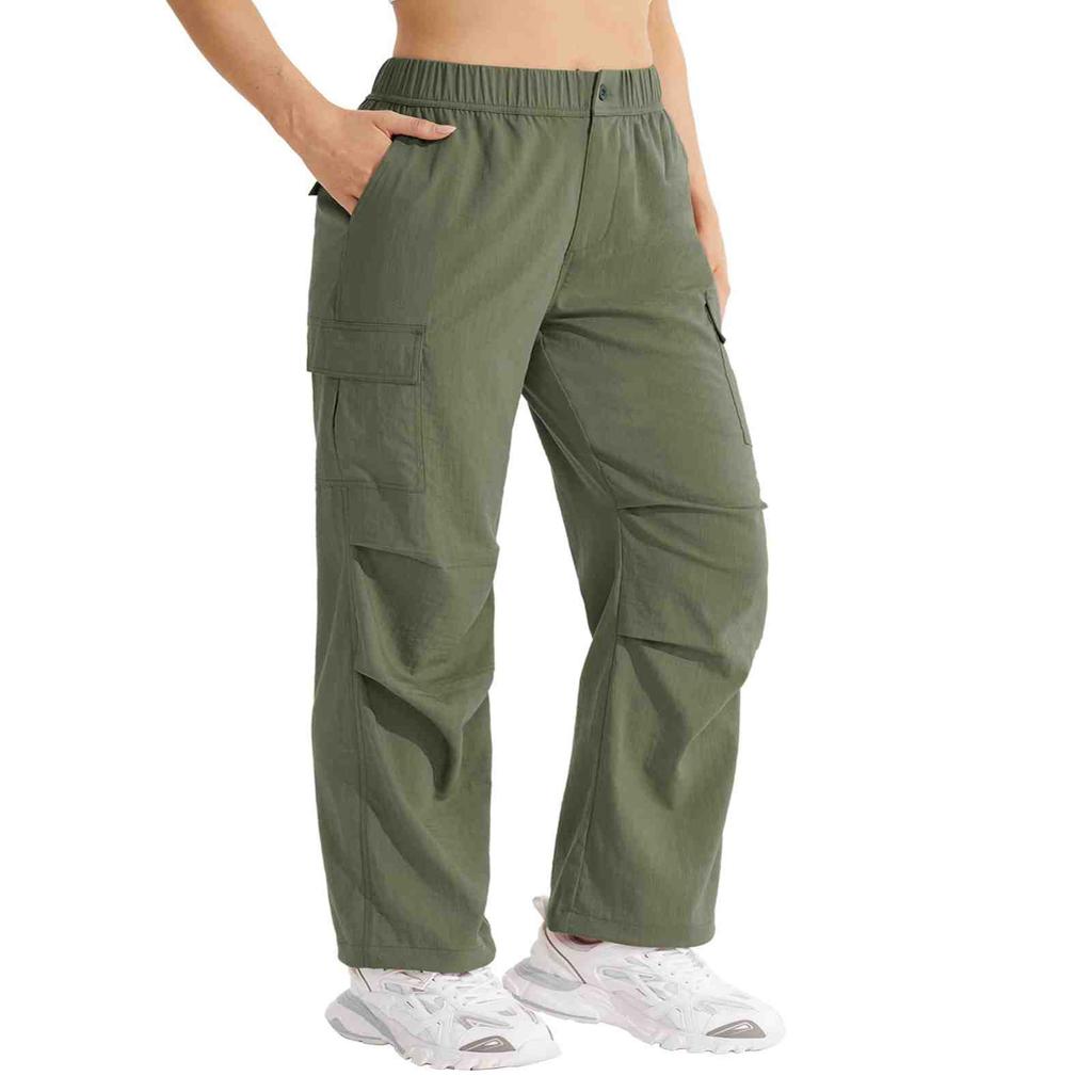 Pantalon de sport pour femmes, pantalon de Fitness décontracté, ample, élastique, pantalon de Jogging, droit, jambes larges, pantalon décontracté, pantalon de Yoga