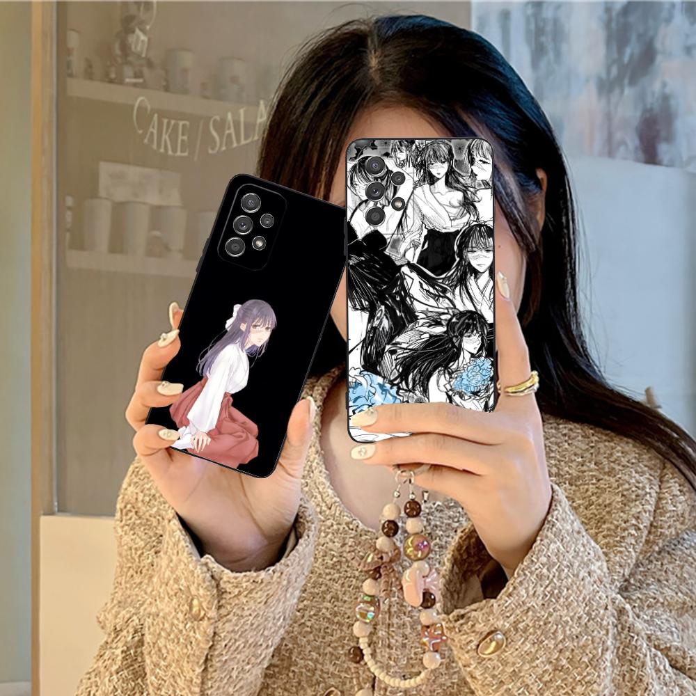 JJK Utahime Iori Matte TPU Mobile Phone Case for Samsung Galaxy M55 54 42 35 34 33 32 23 22 15 14 13 12 F55 5G Colorful Cover