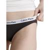 Calvin Klein Ss23 3 Pack Bikini Briefs - Carousel Solid Color Multicolor Sexy Bikini Thong Underwear Women Underwear 000QD3588E-WZB