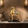 Colorful Horse Statue Artistic Design Gift Idea Home Decor for Living Room, Entryway,