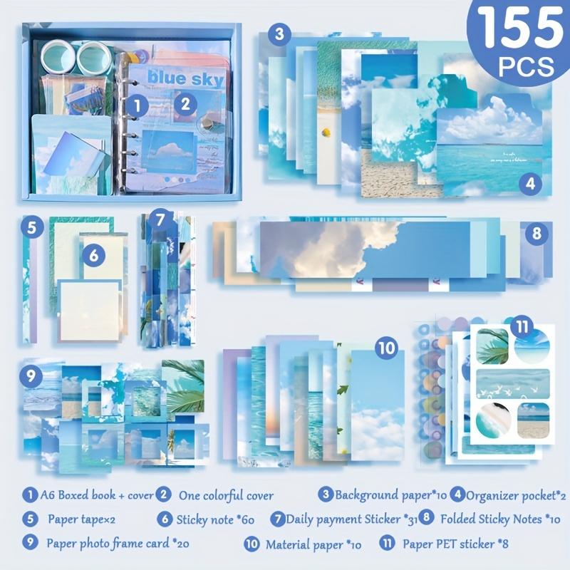 1set Nature Landscape Handbook Gift Box Set Exquisite Handbook Material Halloween Gifts, New Year's Gifts, Christmas Gifts