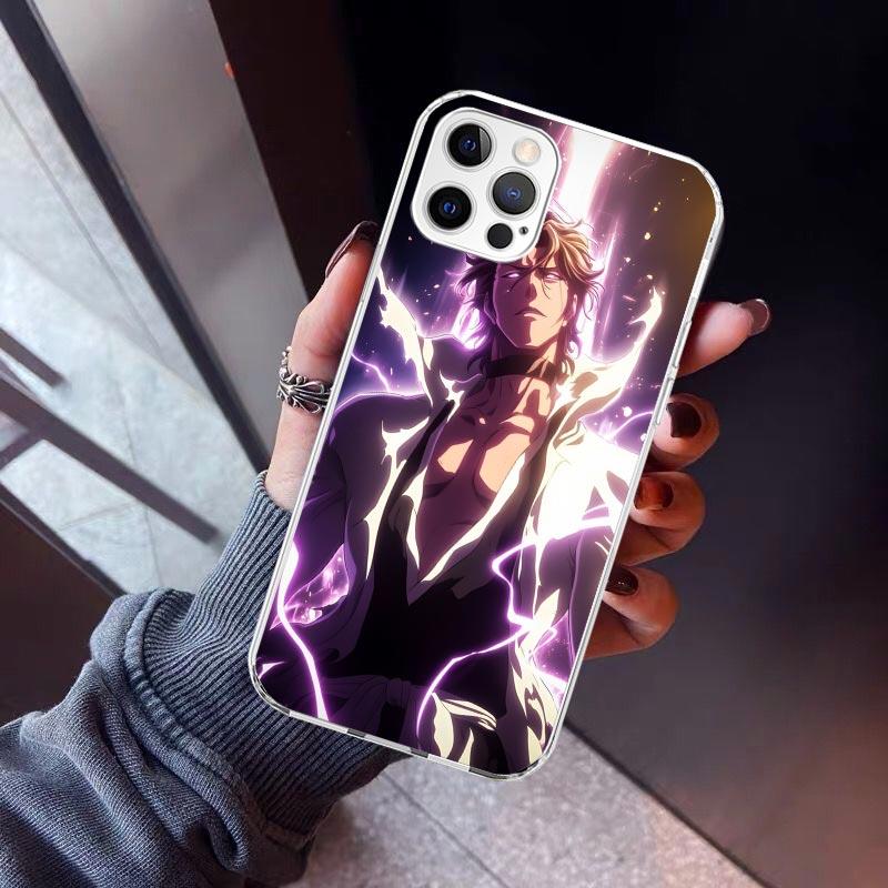 Aizen Sousuke Bleach Phone Case For iPhone 17 Air 16 15 Pro Max 14 Plus 13 Mini 12 11 Cover 7 8 SE Silicone Shell Print Fundas 1