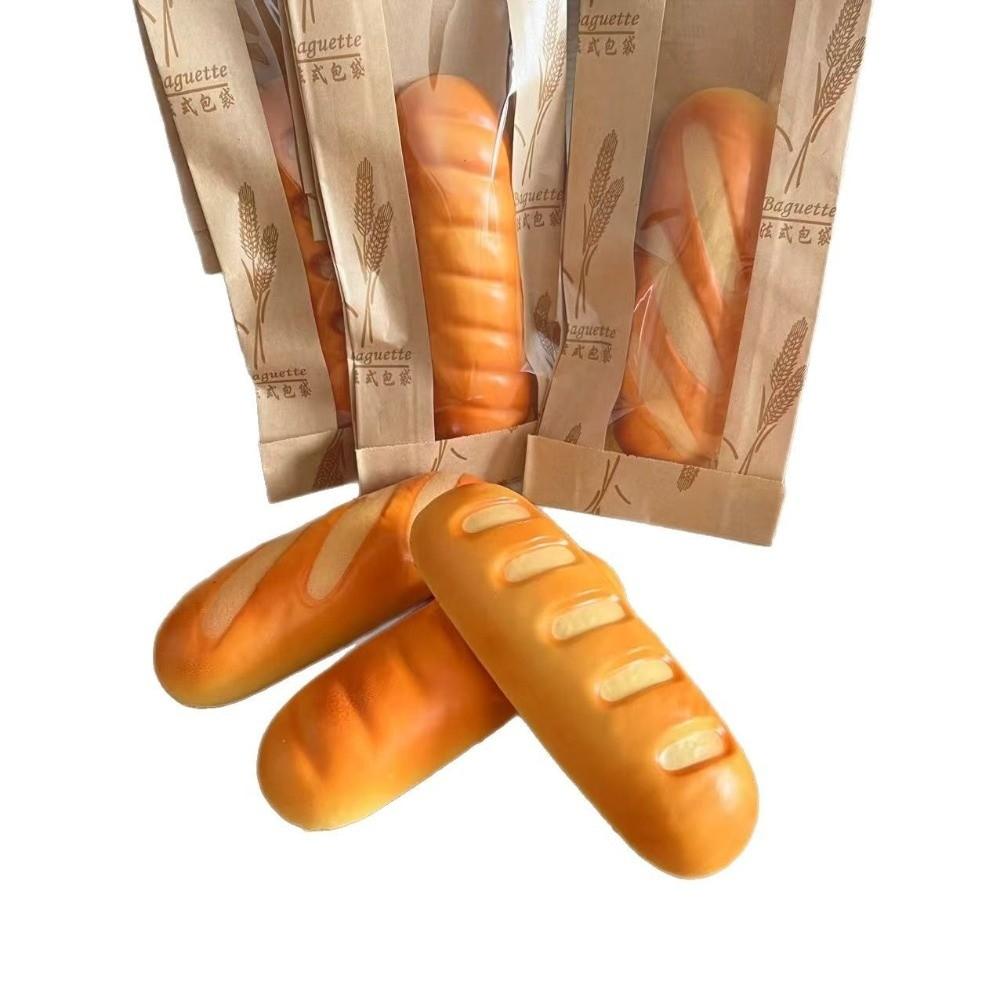 Soft Squeeze Bread Toy Slow Rebound Food Simulation Toy for Anxiety Relief