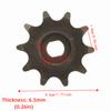 10x8.5mm Bore Motor Sprocket Carbon Steel Gear Sprocket Durable Chain Sprocket  for E-Bikes