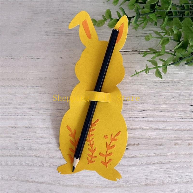 KX4B Bunnies Animal Cutting Dies Carbon Steel Die Cut Templates for Card Making Scrapbooking Packaging Embellishment China Mainland