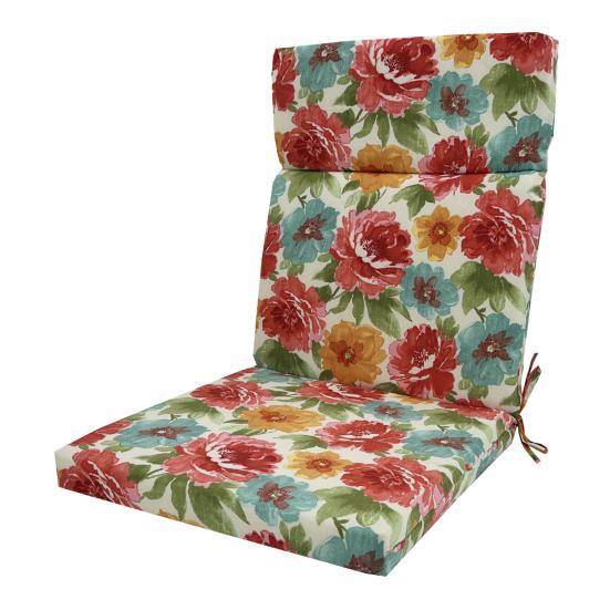 Yousheng Outdoor Dining Chair Cushion Rocking Chair 19 Inch X 18 Inch Floral Seat Cushion Waterproof Fade Resistant Striped Back And Seat Cushion