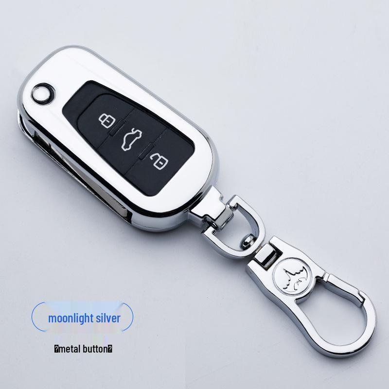 Roewe RX5/eRX5/i6/RX8/350S/RX3 Car Key Case with Buckle (2018 Model)