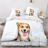 Shiba Inu Dog Bedding Set Animal Dogs Duvet Cover Double King Twin Single Bed Sets For Kids Boys Decor Home Custom Bed Linen