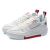Li Ning 001 Btc Non-Slip Wear-Resistant Low-Top Skate Shoes Women Sneakers White Red AECR002-4