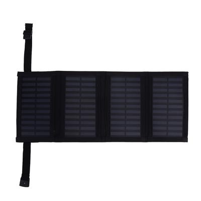 Cargador de Panel Solar 20W 5.5V Plegable Portátil Fuerte Salida de Potencia Cargador Solar para Cargar