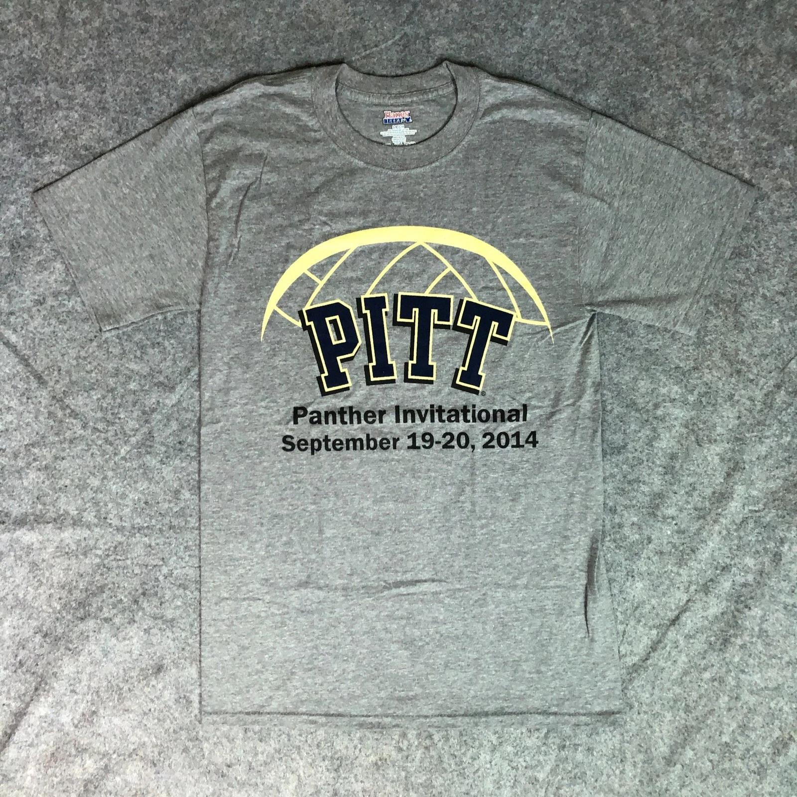 Pittsburgh Panthers Womens Shirt Small Gray Short Sleeve Tee Volleyball Top NCAA S