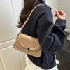 Lock Heart Loving Button Single Shoulder Crossbody Bag Daily Outfits Fashion