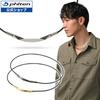 Phiten RAKUWA Collar Corte Diamante Barra de Titanio Curva Hombres Mujeres Metax Artículos Deportivos para la Salud Correa