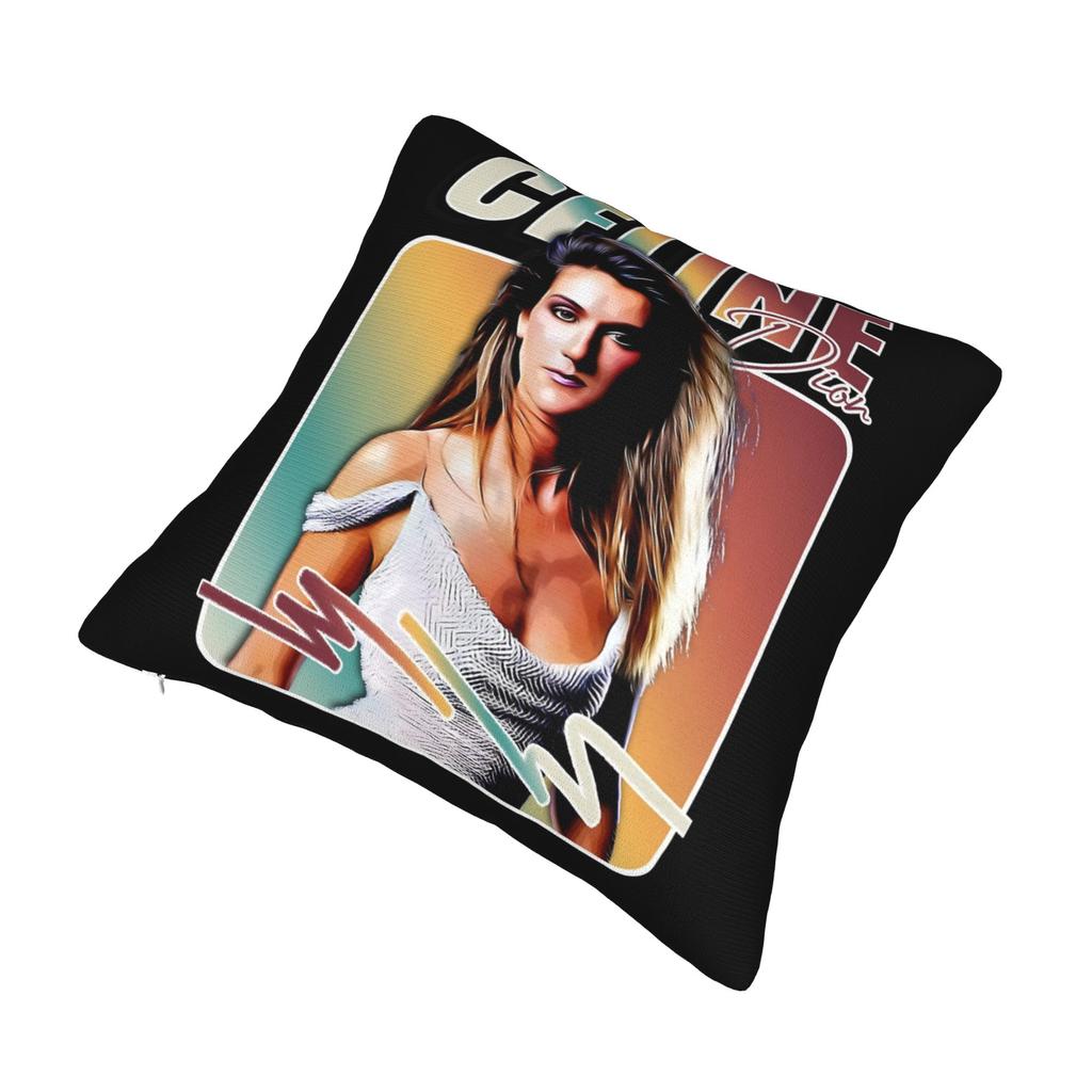 Federa Celine Dion Stampata Poliestere Copricuscino Decorazioni Copricuscino Casa Dropshipping 18''