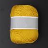 Popular Baby Milk Thread Thick Milk Cotton Line Manual Weaving(bluish Yellow)