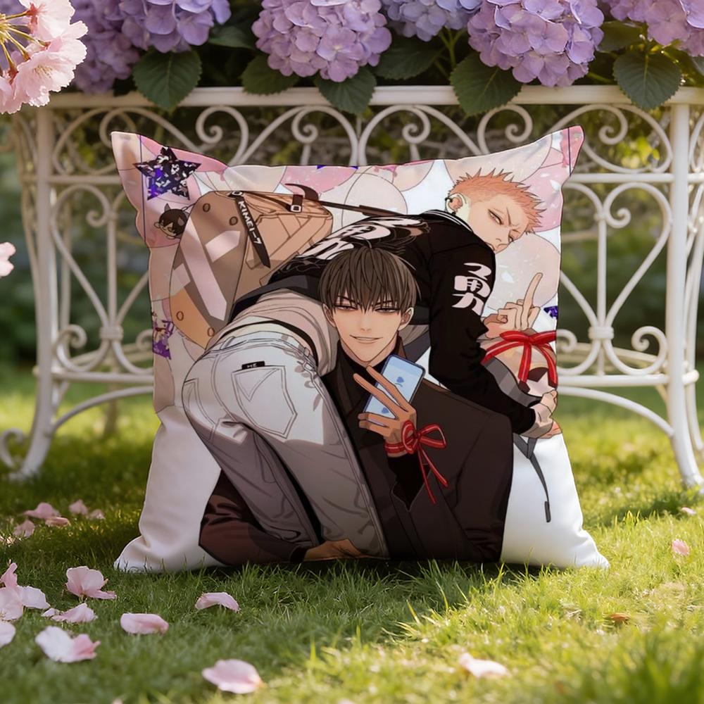 BL 19 Days C-Comics Cushion Cover Home & Car Dual-Scene Pillow Cover: Reversible for Premium Comfort