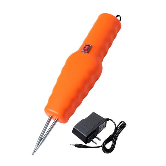 Electric Poultry Plucker Handheld Chicken Feather Plucker Compact Rechargeable Poultry Plucker with Automatic Short Hair Removal for Chicken