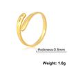 Christliches Kreuz Ring für Damen Herren Edelstahl Minimalistisch Verstellbar Fingerringe Schmuckliebhaber Geschenk