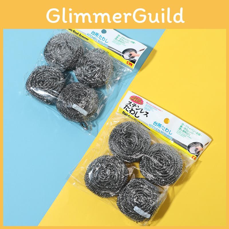 Durable Wire Scrubber Pads For Kitchen Cleaning With Stainless Construction Steel