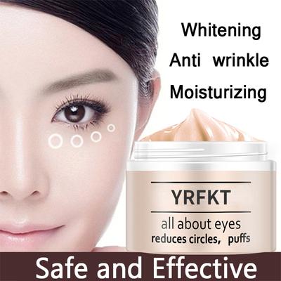 Peptide Anti Wrinkle Black Eye Cream, Serum Gel, Compact Whitening Edema, Eye Care Dark Circle Remover  Eye Cream