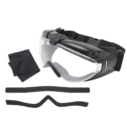 WoSporT TM Style Turbo Fan Goggles Black