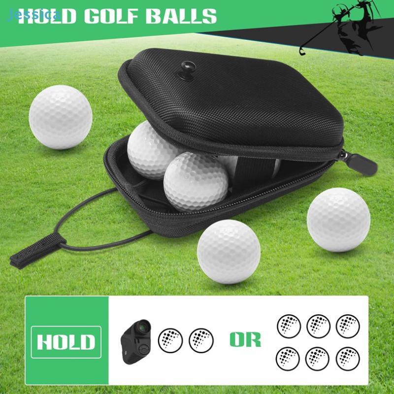 Golf Rangefinder Case | Portable Zippered Protective Pouch with Belt Clip for Golf Distance Measurer