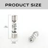 Pack Of 30 Small  10A Fuses High Sensitivity Fuses Temperature Resistant Fuses set for UK Plugs & Extension Leads