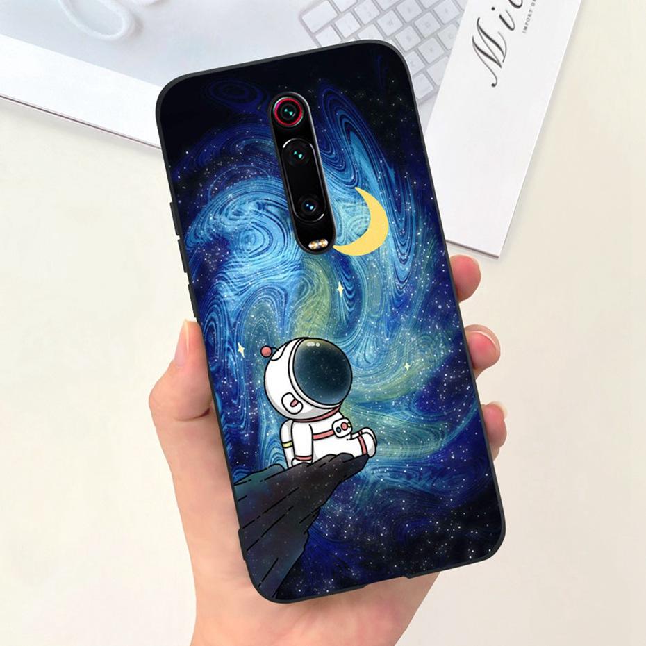 Kreslený obal pro Xiaomi Mi 9T Pro Mi9T Roztomilý barevný měkký silikonový zadní kryt pro Xiaomi Mi 9T 9 T 9TPro Pouzdra na telefon