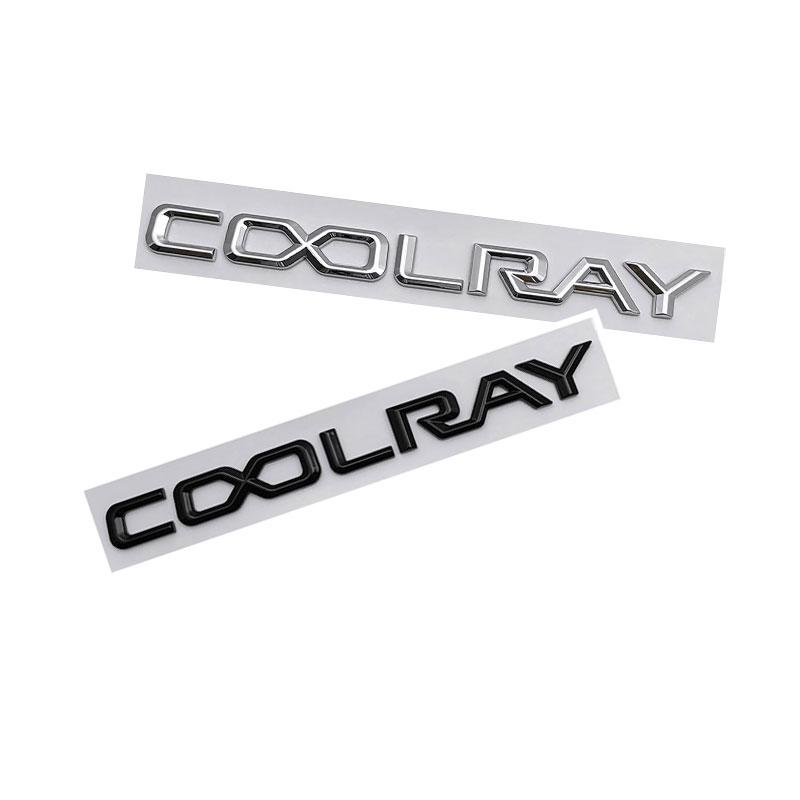 COOLRAY body logo For Geely coolray refitted car stickers mark letters logo rear boot label trunk tail side door accessories