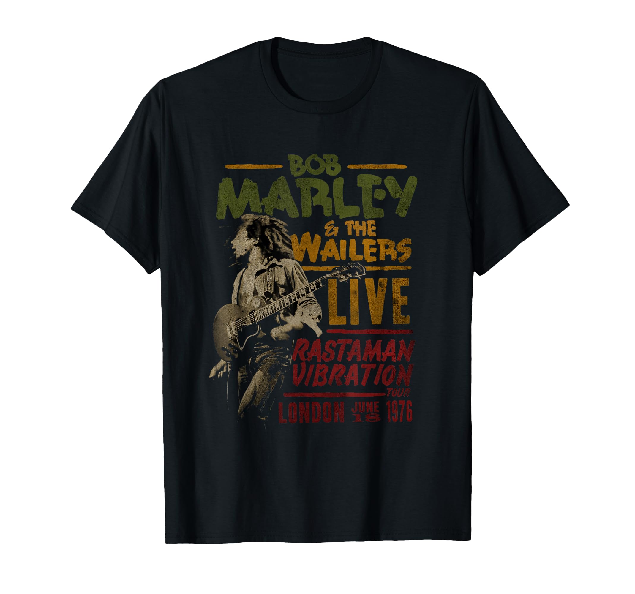 Bob Marley BTRTW The Wailers Live T-shirt