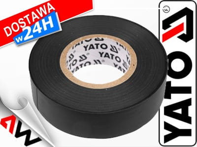 Yato Insulating Tape 19Mmx20M Black 8165