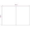 Replacement Awning Fabric Cream 300 X 250 Cm Polyester