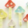 4Pieces Capricious Table Spoons Feature Fantasy Mushroom Shape in Multiple Color for Home Decoration and Kitchens Fun