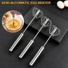 Manual Gear-Driven Egg Beater – Effort-Saving Cream & Egg Mixer for Baking, Stainless Steel Whisk Kitchen Tool