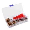 242Pcs Universal Car Air Conditioning  R12a Valve Cores Valve Remover Repair Tool Kit