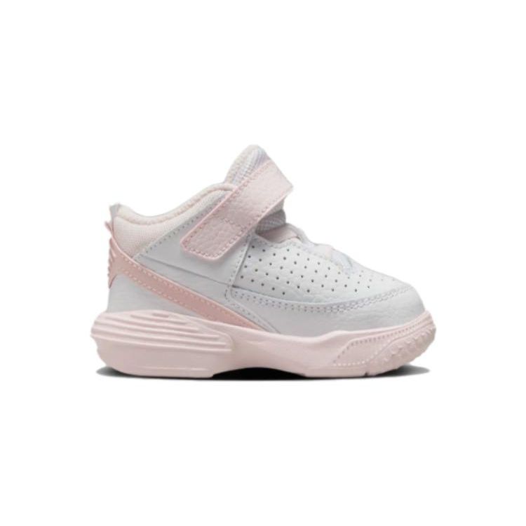 Jordan Max Aura 5 White Violet Frost Pink Wash (TD) Baby Sneakers FD8791-100