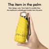 Mini Pocket Small Capsule Folding Vinyl Pocket Parasol Sun Shade Umbrella with 55% Off and UV Ultraviolet Protection