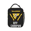 Off Campus Logo Lunch Bag For Adult Print Lunch Box Fashion Outdoor Picnic Cooler Bag Portable Oxford Thermal Lunch Bags